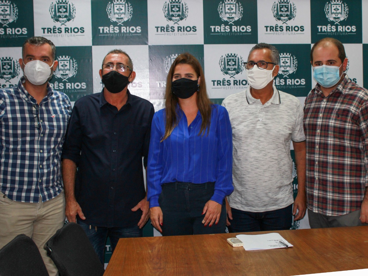 Prefeitura de Três Rios recebe a visita da Deputada Federal Clarissa Garotinho