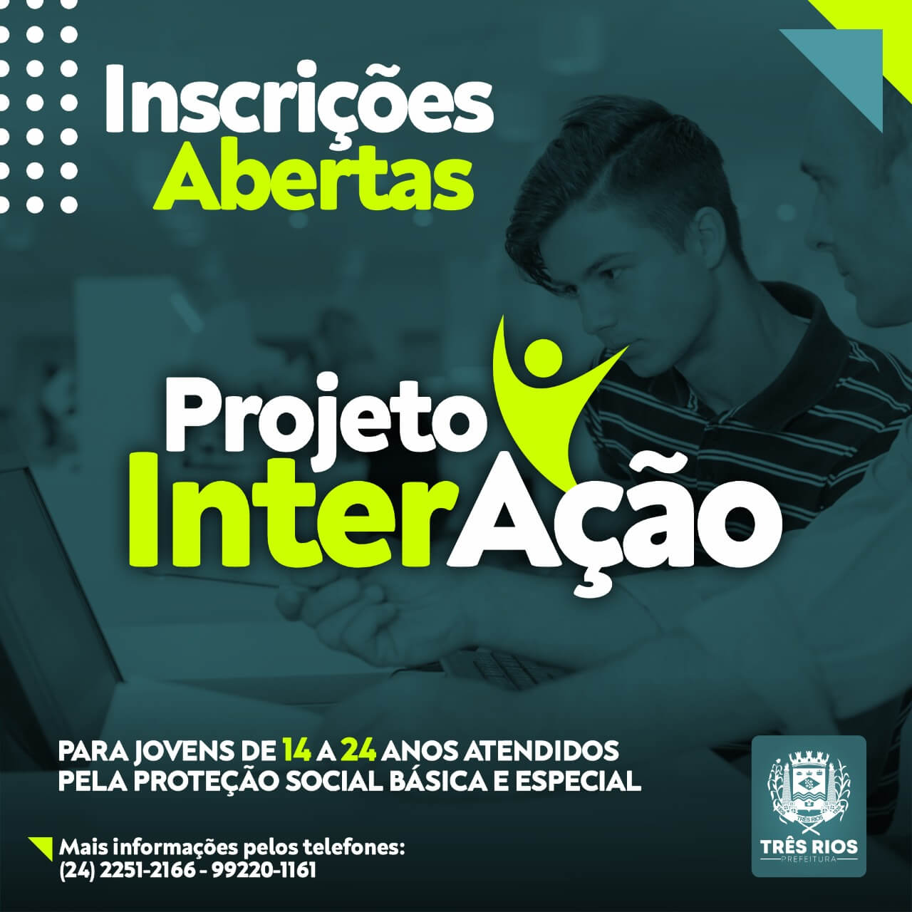 Inscrições abertas para o Projeto InterAção