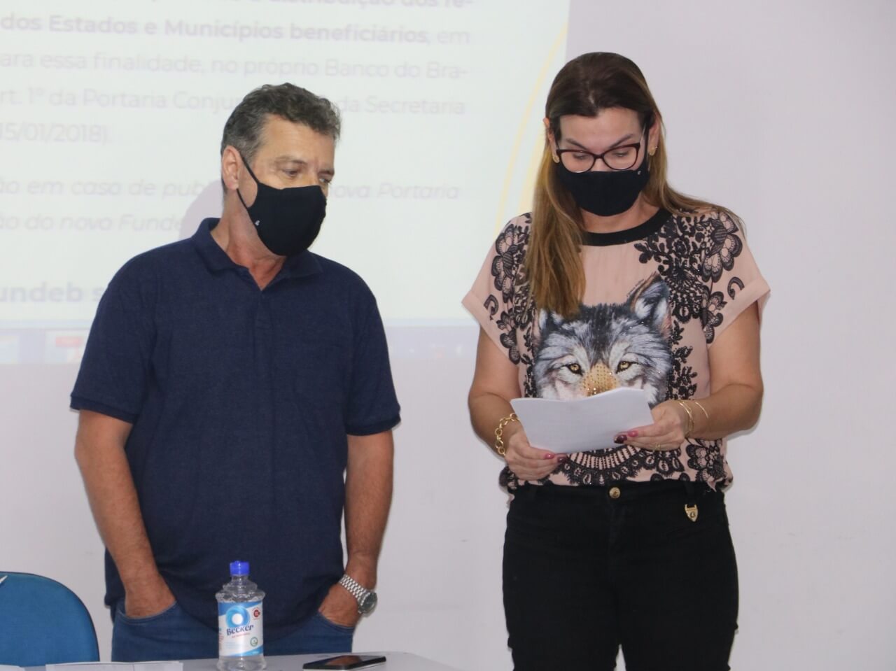 Prefeito Joa dá posse a membros do CACS-FUNDEB