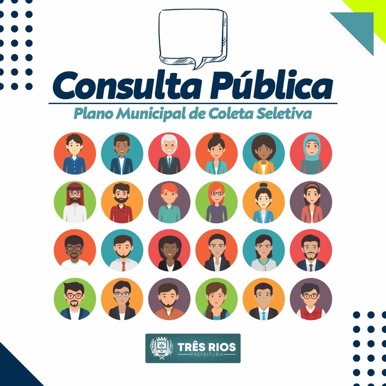 Prefeitura abre consulta pública sobre Plano Municipal de Coleta Seletiva