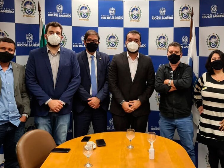 Prefeito Joa se reúne com Governador Cláudio Castro no Palácio Guanabara