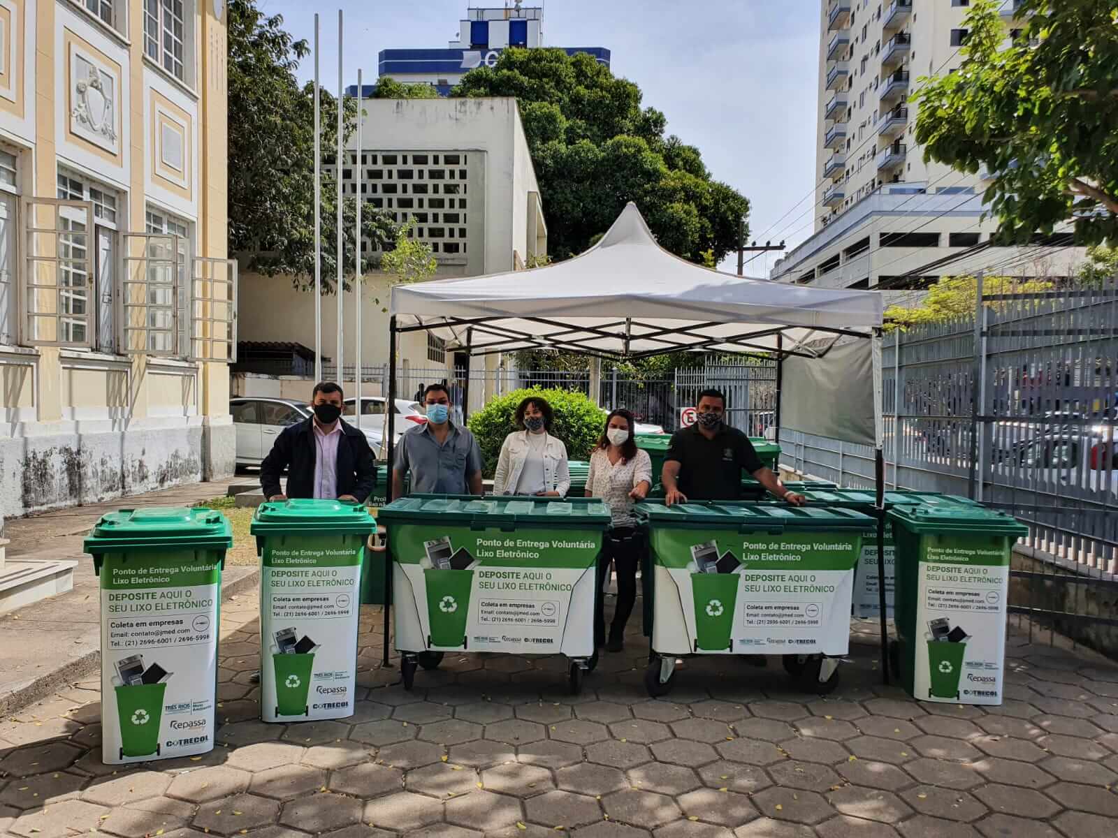 Secretaria de Meio Ambiente recebe Pontos de Entrega Voluntária para descarte do Lixo Eletrônico