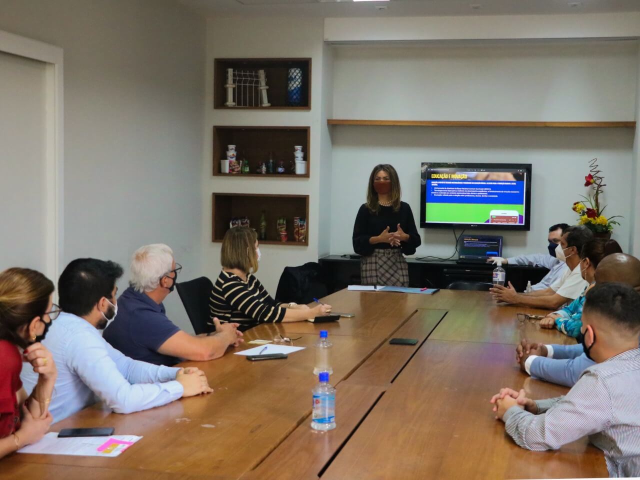 Prefeitura de Três Rios recebe a visita de representantes do Instituto Brasileiro de Música e Educação