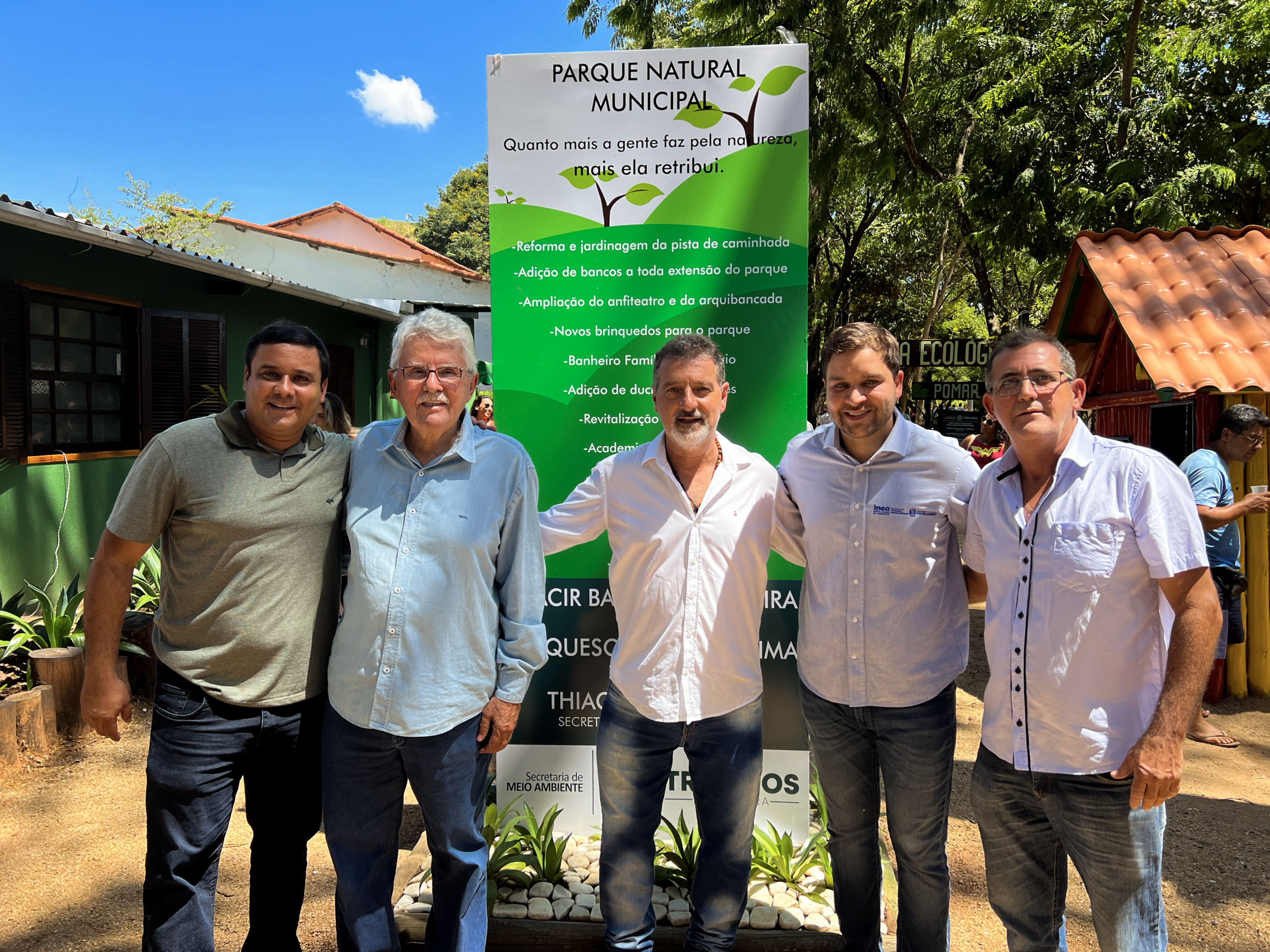 Prefeitura de Três Rios entrega Parque Municipal todo reformado