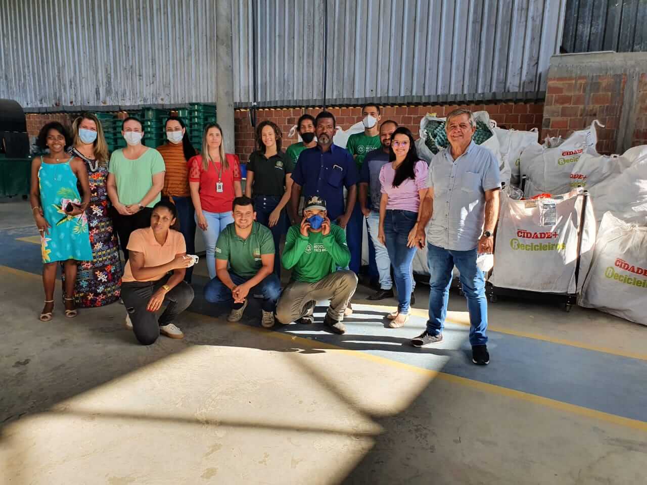 Secretaria de Meio Ambiente propõe integração para a Cooperativa de Catadores