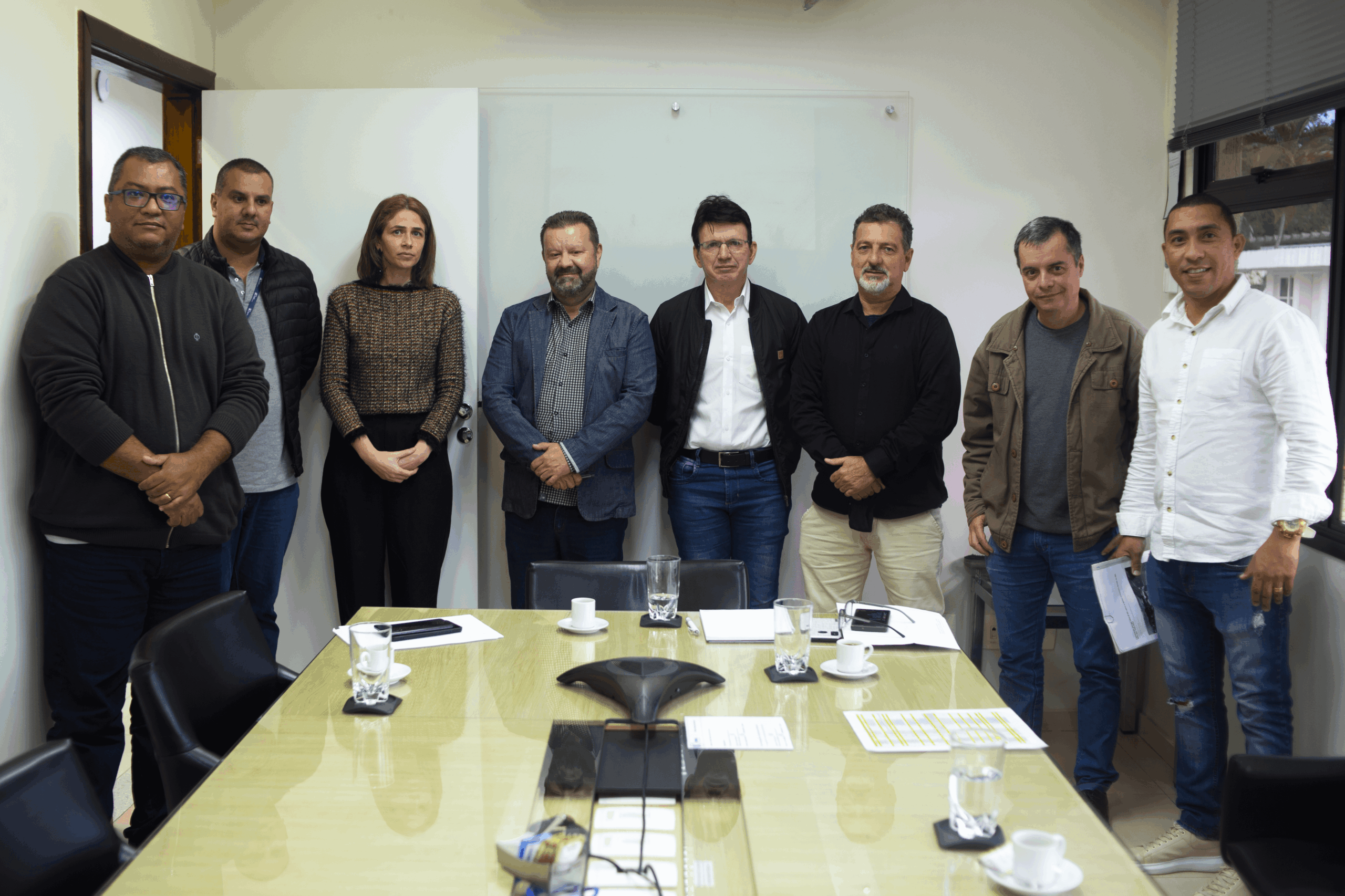 Prefeito Joa e secretários se reúnem com diretoria da K-Infra em busca de melhorias em trecho rodoviário