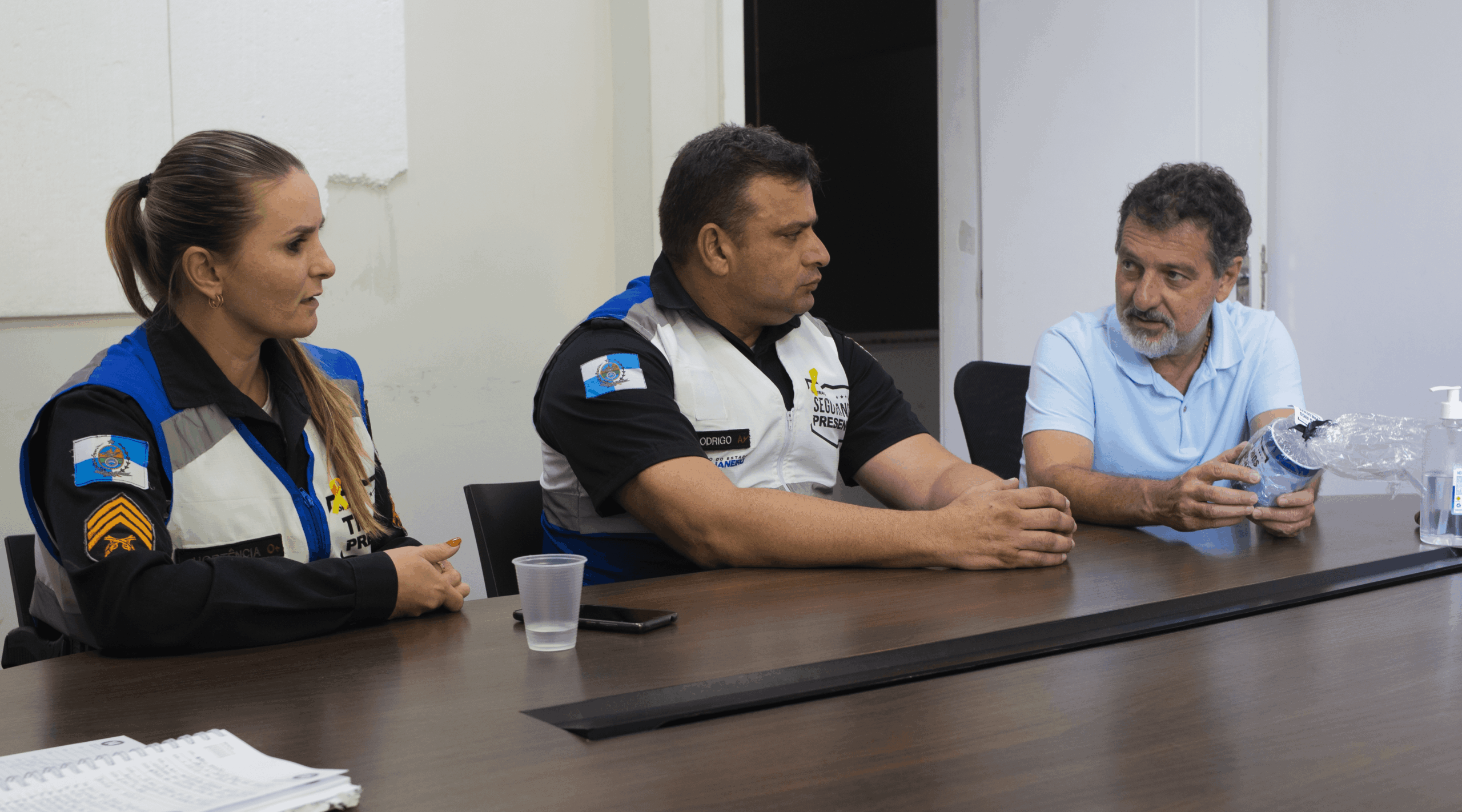 Prefeito Joa se reúne com agentes da Operação Segurança Presente