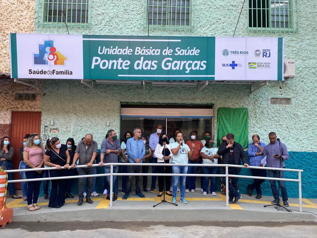 Prefeitura de Três Rios entrega UBS da Ponte das Garças reformada