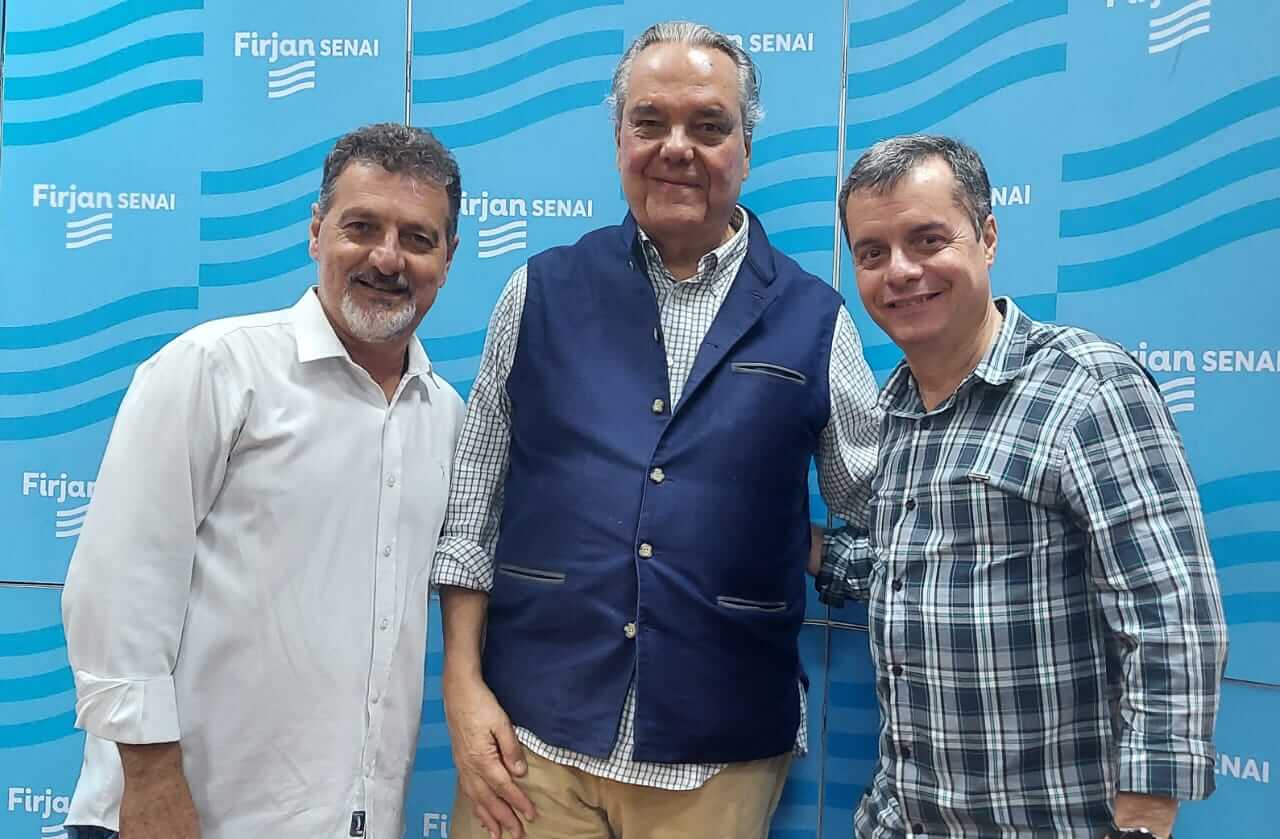 Prefeito Joa participa de almoço com presidente da Firjan, em Três Rios