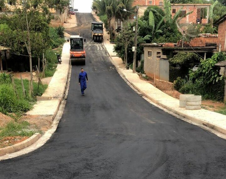 Prefeitura dá seguimento ao programa Asfalto no Seu Bairro, no Pilões.