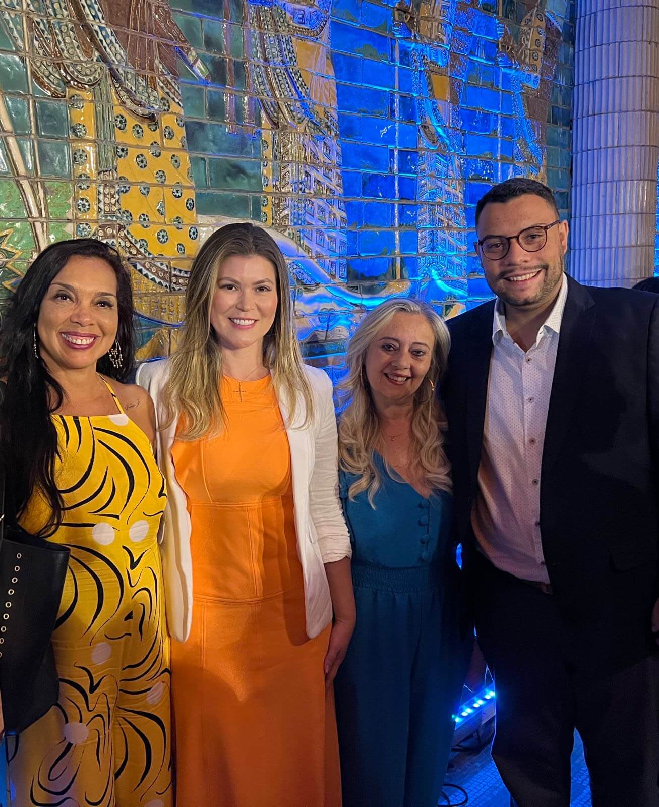 Primeira-dama de Três Rios e secretário de Assistência Social participam de encontro com<br>primeira-dama do estado do Rio