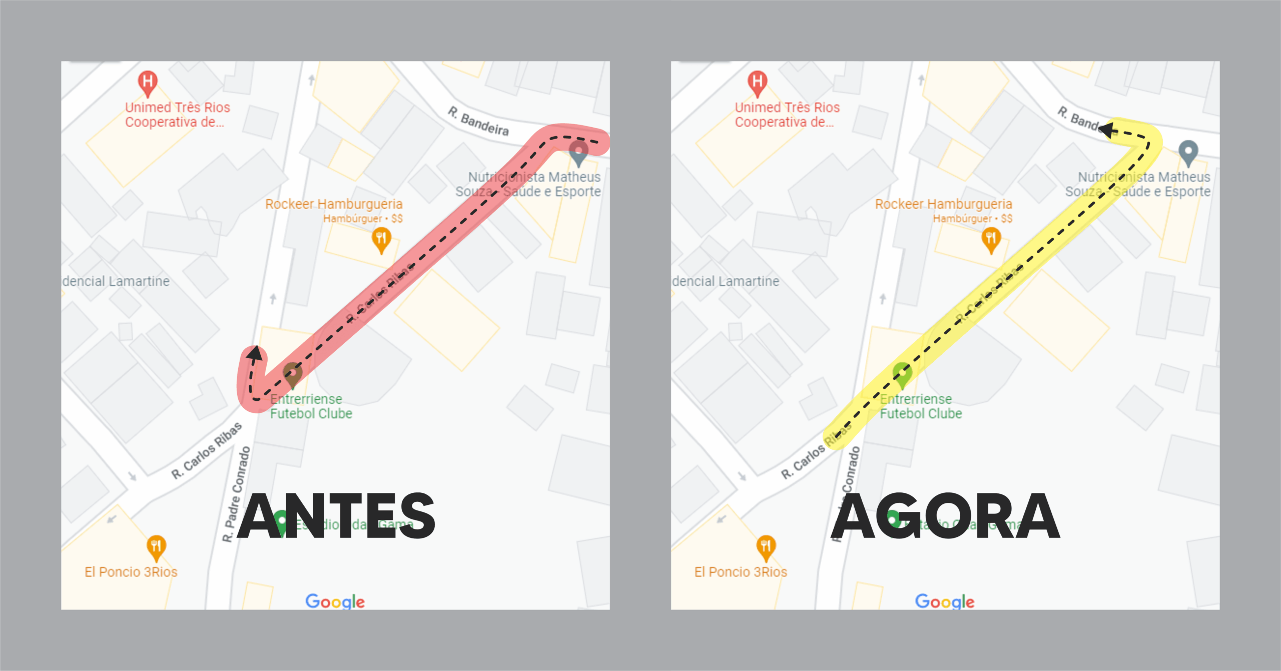 Prefeitura altera sentido da Rua Carlos Ribas, no Centro