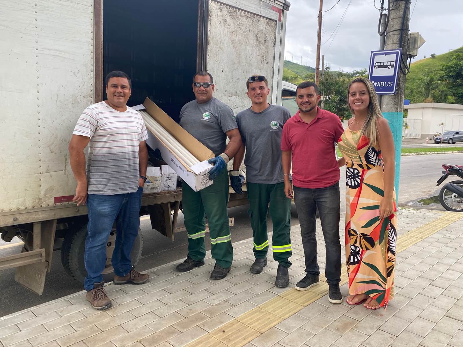 Prefeitura realiza destinação correta de lâmpadas recolhidas em Três Rios