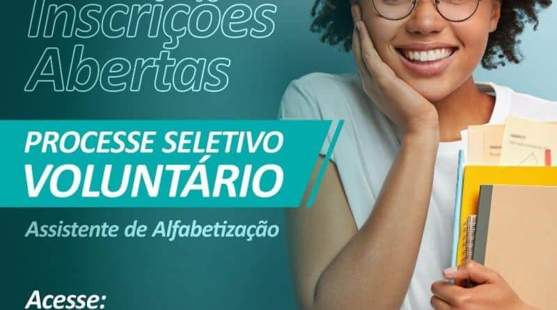 Educação divulga segunda chamada para Assistente de Alfabetização
