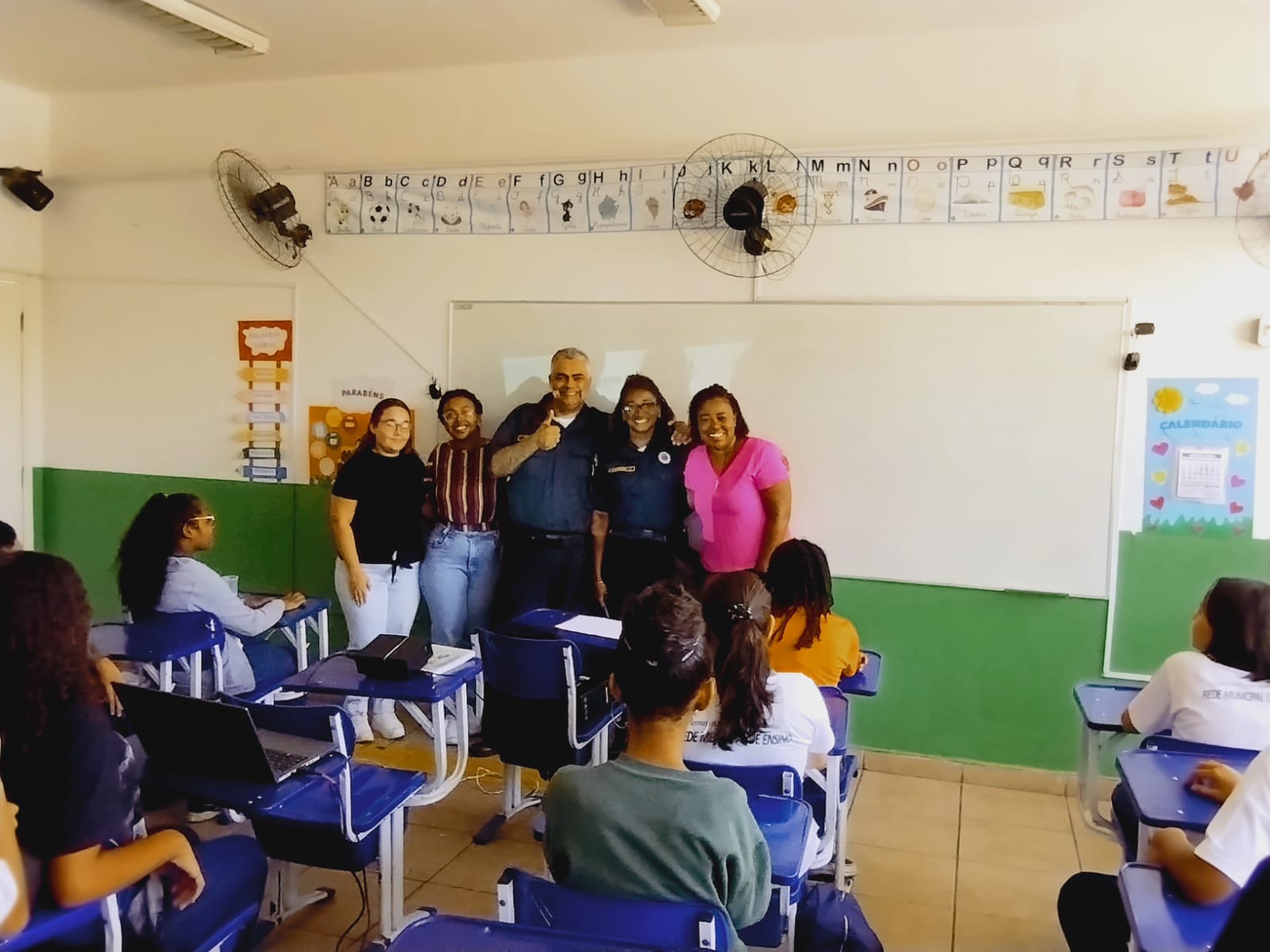 Prefeitura realiza ação de combate às drogas nas escolas municipais