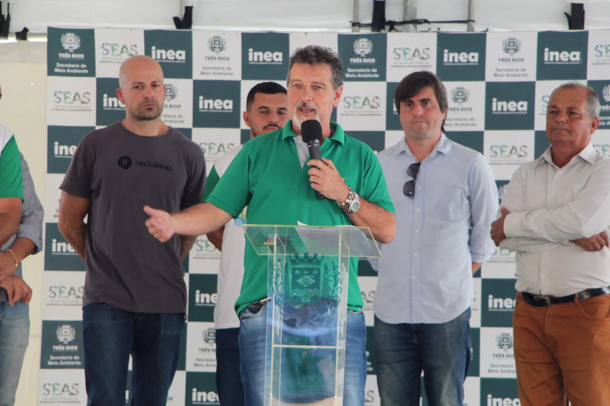 Semana do Meio Ambiente em Três Rios: sucesso de público, o evento se encerrou com a Inauguração da Unidade de Processamento de Materiais Recicláveis em parceria com Instituto Recicleiros.