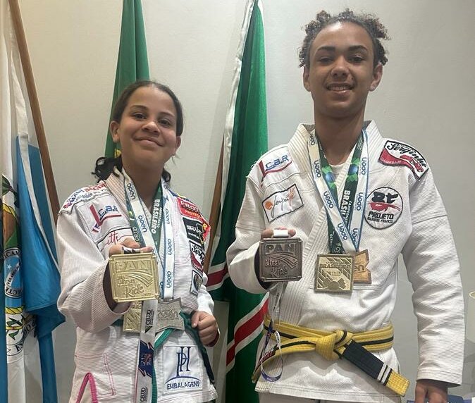 Atletas Trirrienses do Projeto Barros Franco trazem medalhas para casa