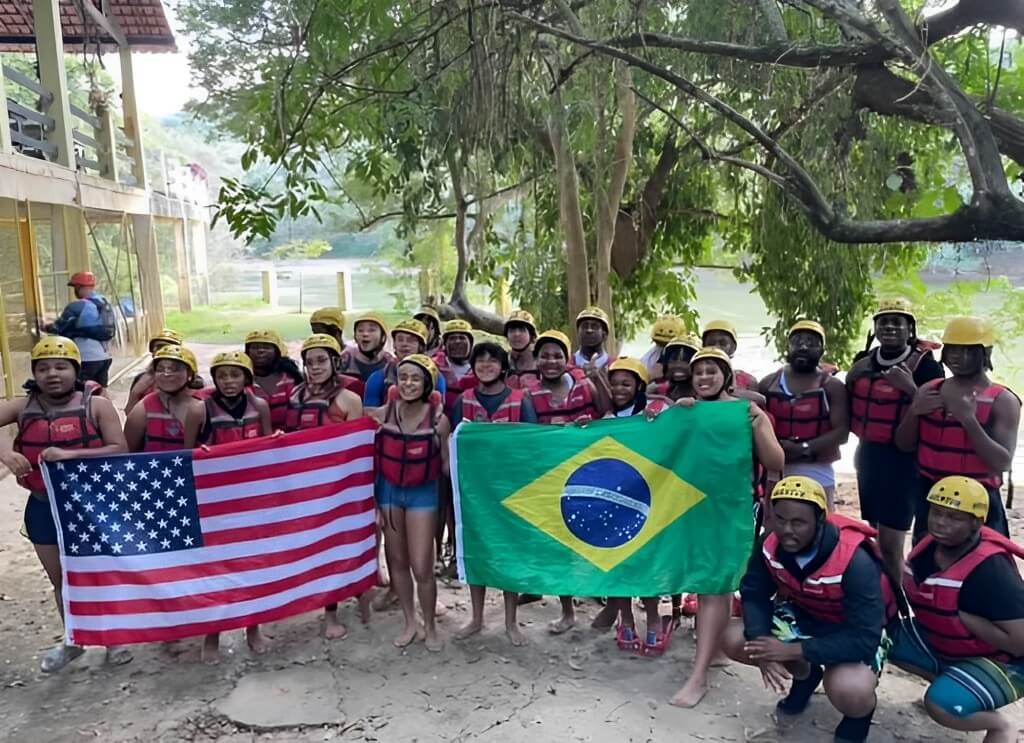 Três Rios sediou experiência única de intercâmbio cultural e preservação ambiental com jovens americanos