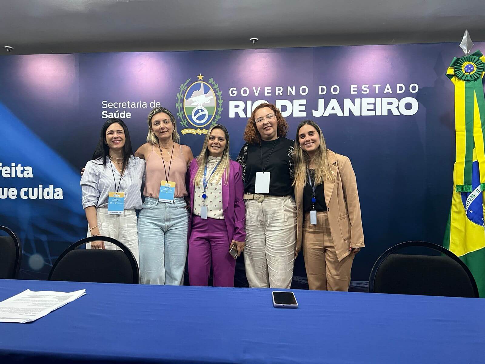 Representantes da Secretaria de Saúde no I Seminário Estadual Cuidado com a Pessoa com Transtorno do Espectro Autista