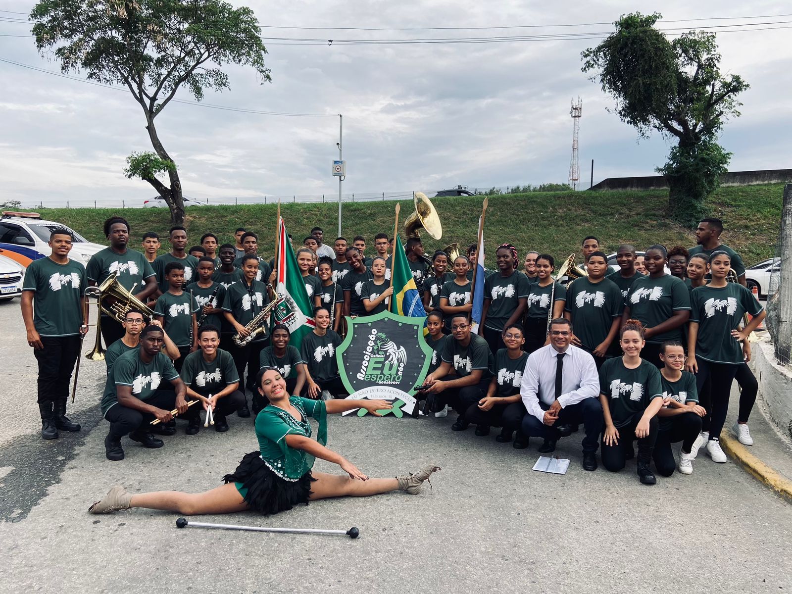 Associação Cultural Eu Não Espero Acontecer é campeão estadual de fanfarras