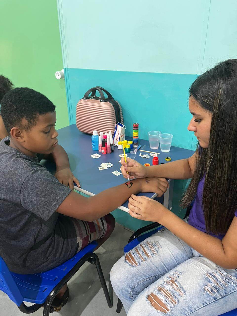 Festa para as crianças no Planeta Vida