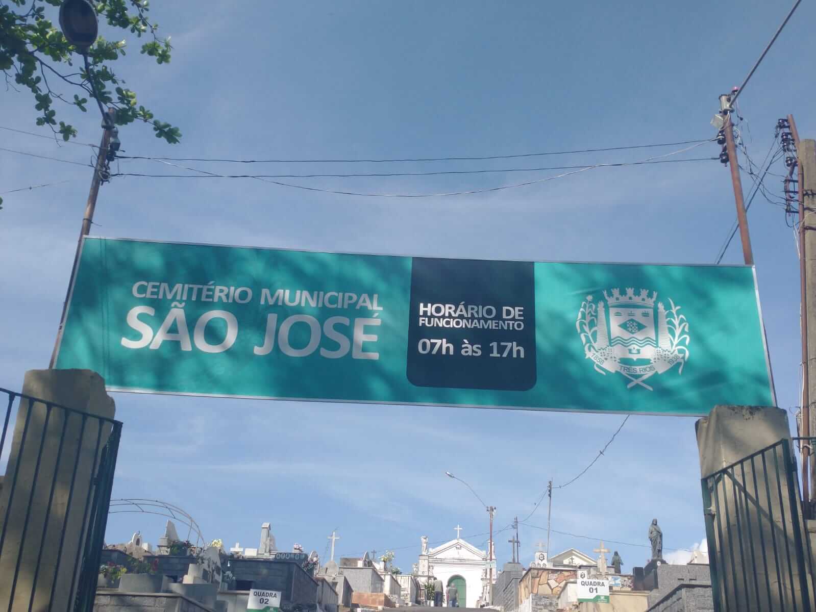 Prefeitura de Três Rios monta esquema para Dia de Finados
