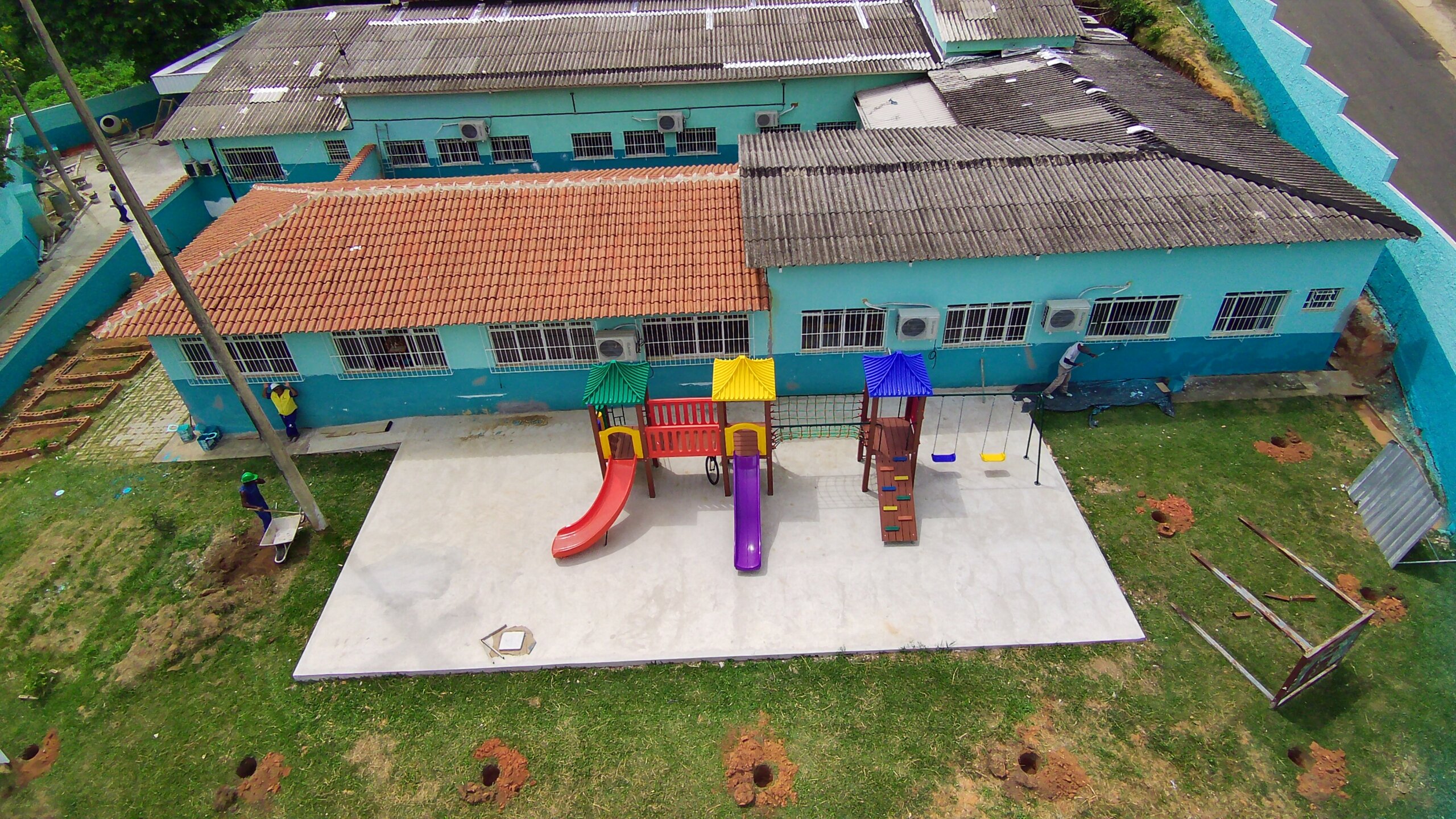 Reforma da Escola Municipal Santa Luzia será entregue nesta quarta-feira
