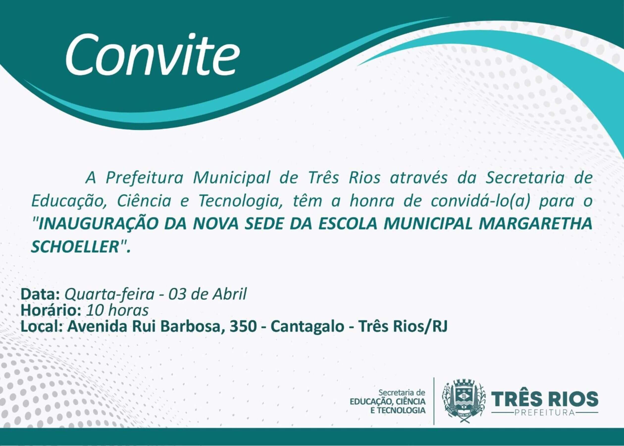 Escola Municipal Margaretha Schoeller será reinaugurada nesta quarta-feira