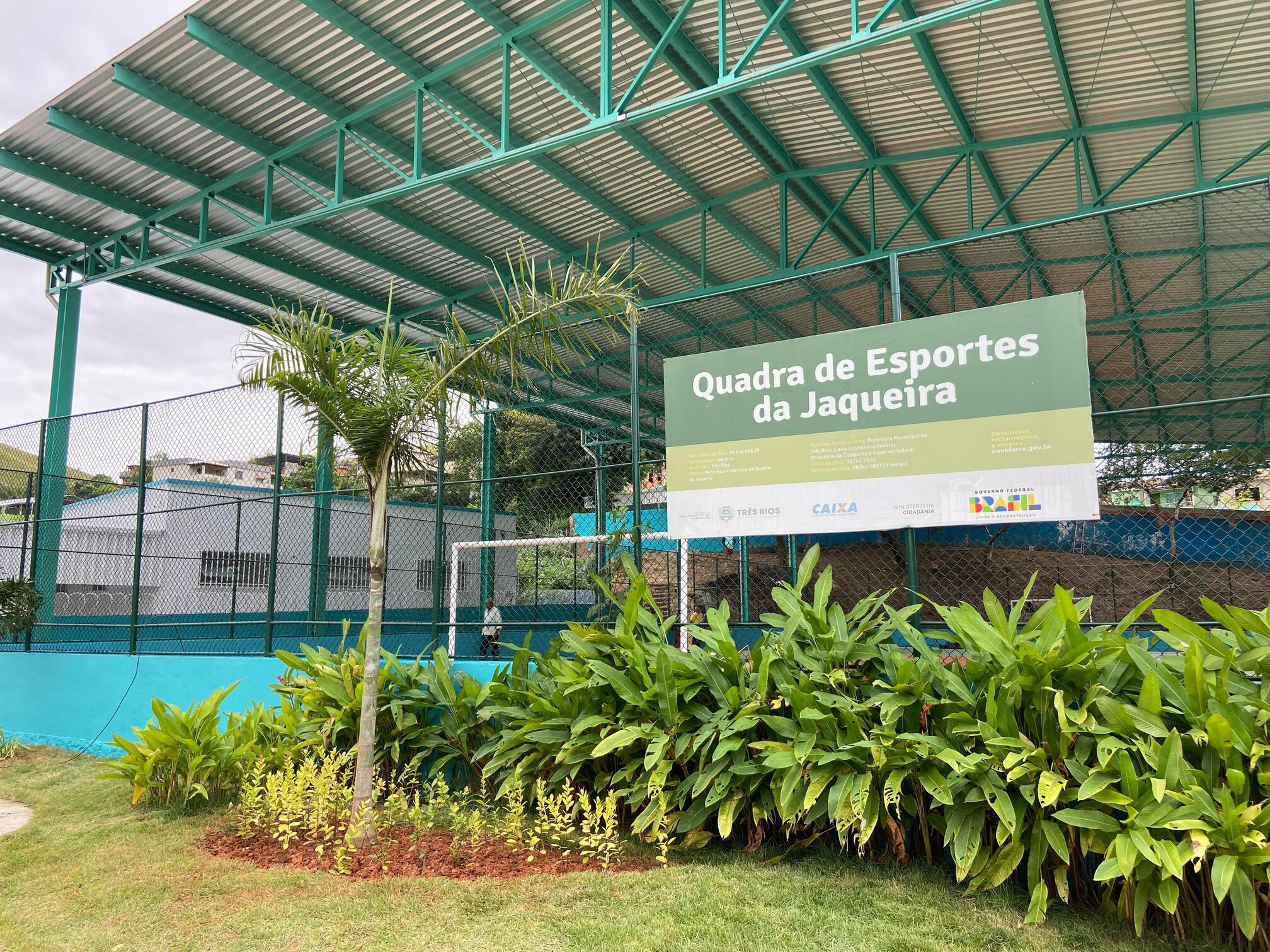 Prefeitura de Três Rios entrega quadra da Jaqueira e celebra investimentos realizados na Vila Isabel