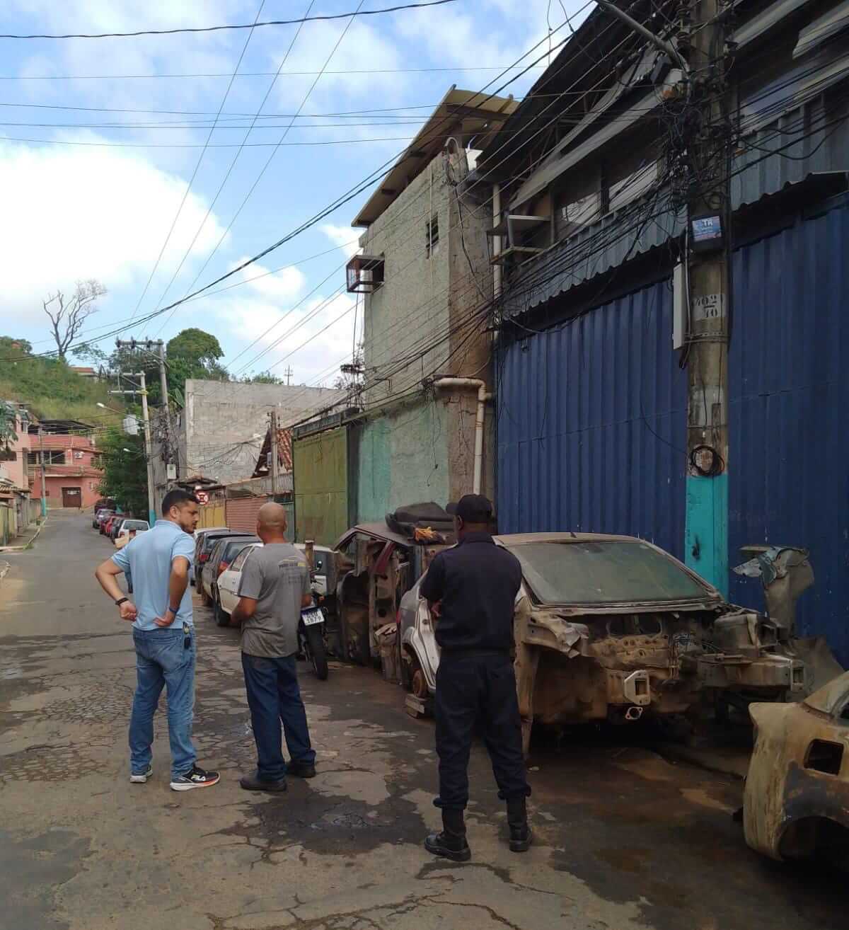 Equipe da Secretaria de Ordem Pública e Políticas de Segurança trabalha na organização do trânsito de Três Rios