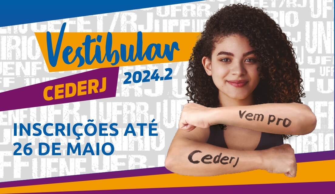 Vestibular Cederj: Polo Três Rios abre 243 vagas