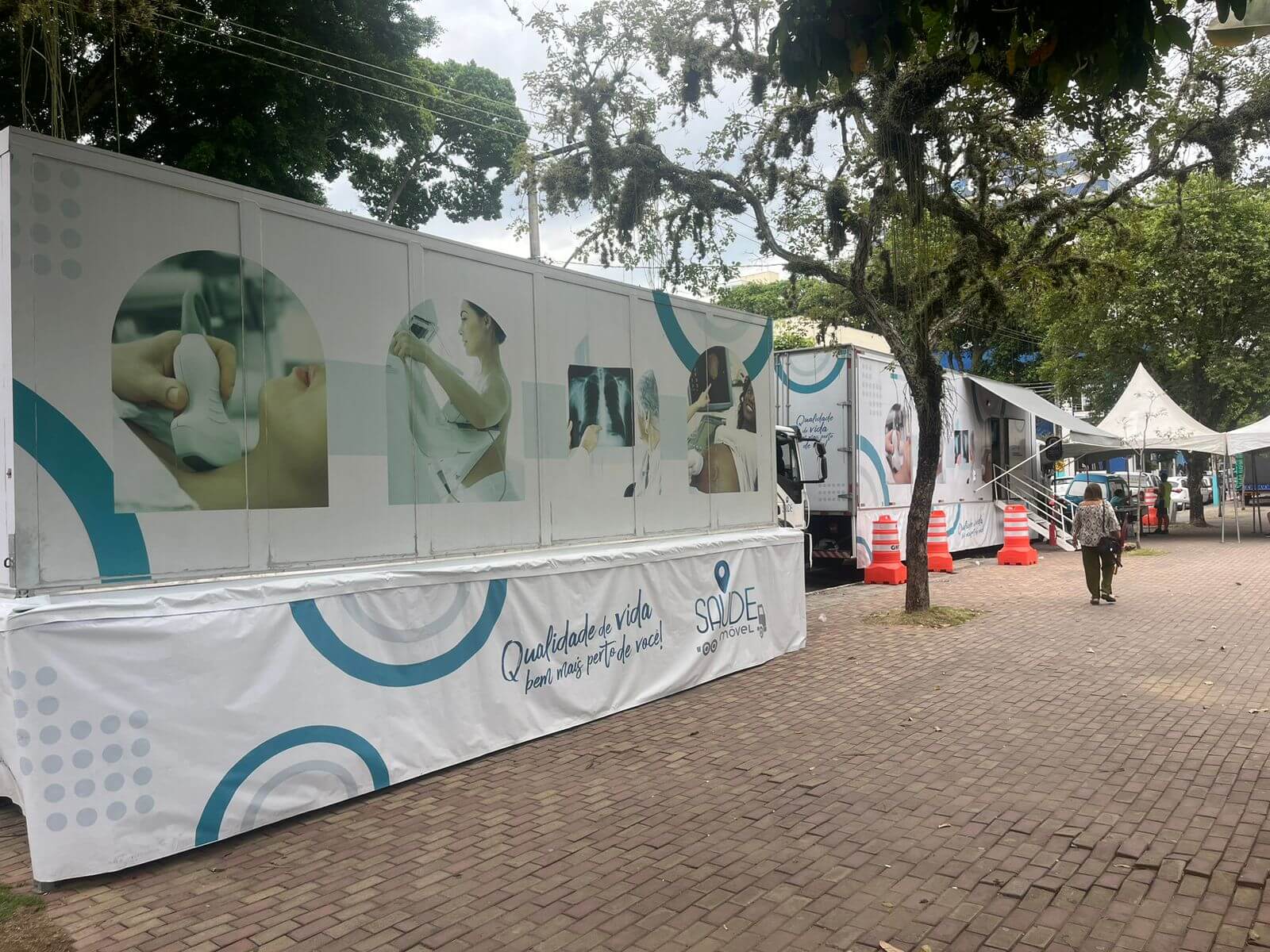 A Unidade Móvel Carreta da Saúde realizou 1140 exames em Três Rios na última semana