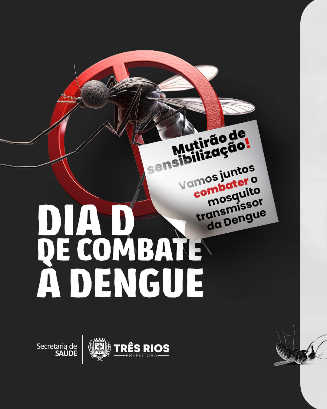 Dia D de Combate à Dengue em Três Rios