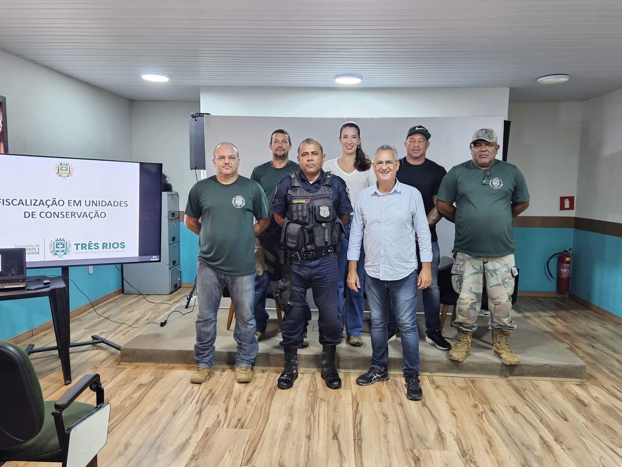 Três Rios realiza capacitação para fiscalização em unidades de conservação