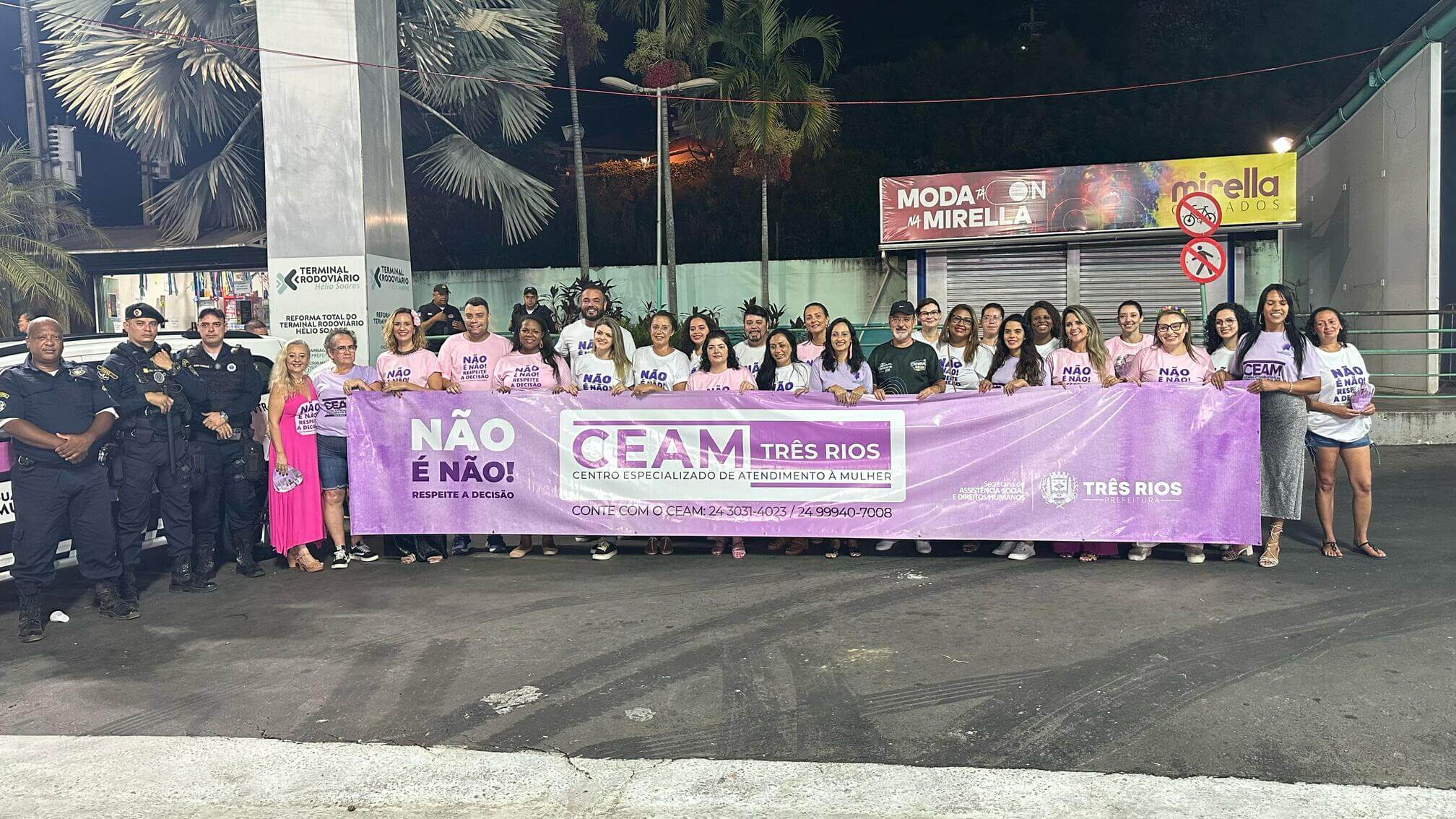 Nenhum caso de violência contra a mulher foi registrado no carnaval em Três Rios