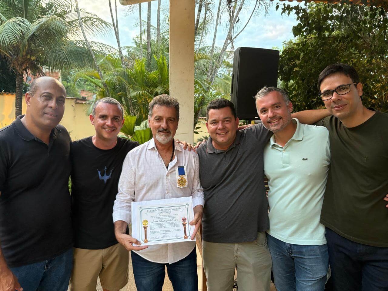 Prefeito de Três Rios recebe homenagem inédita da Maçonaria por avanços em saneamento e infraestrutura
