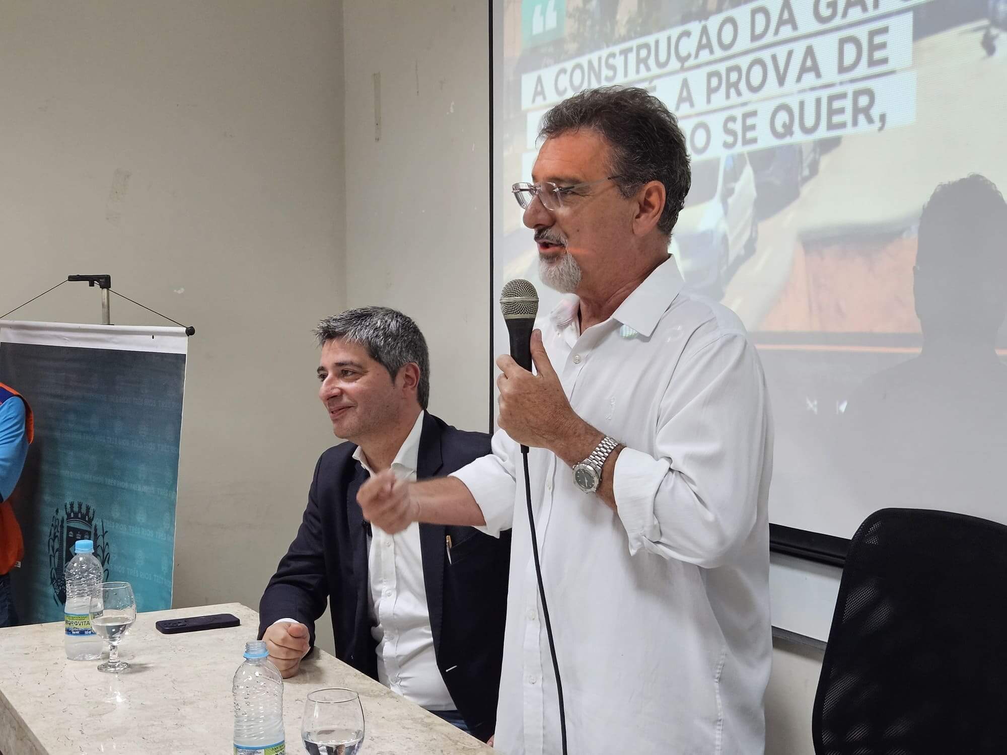 Prefeito Joa e Senador Portinho lançam obra da Galeria de Drenagem de Águas Pluviais do Centro