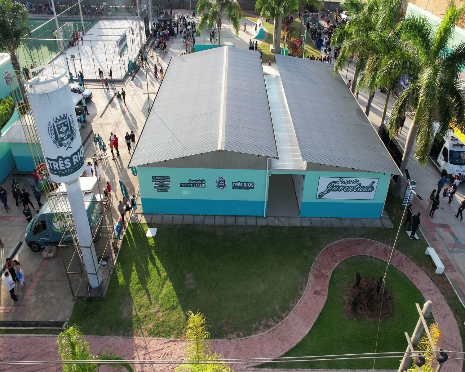 Praça da Juventude abre agendamento para espaços esportivos