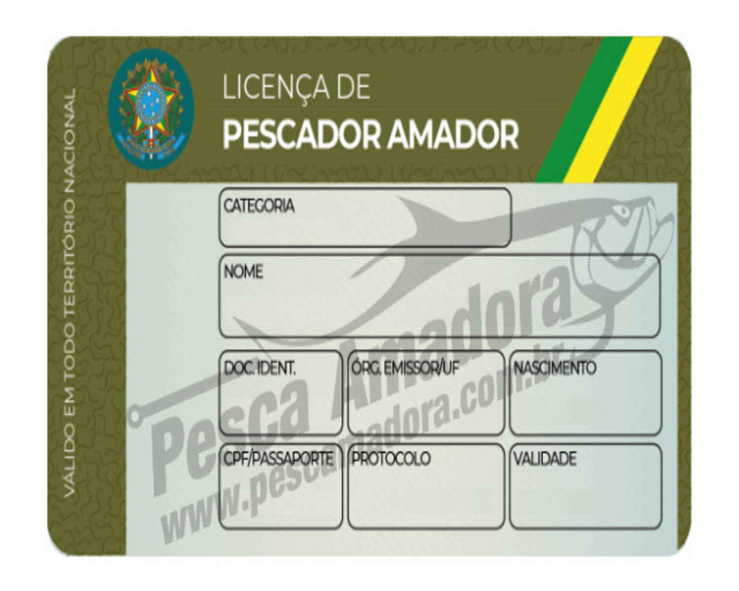 Mutirão para emissão e renovação da Licença de Pesca Amadora será realizado em Três Rios