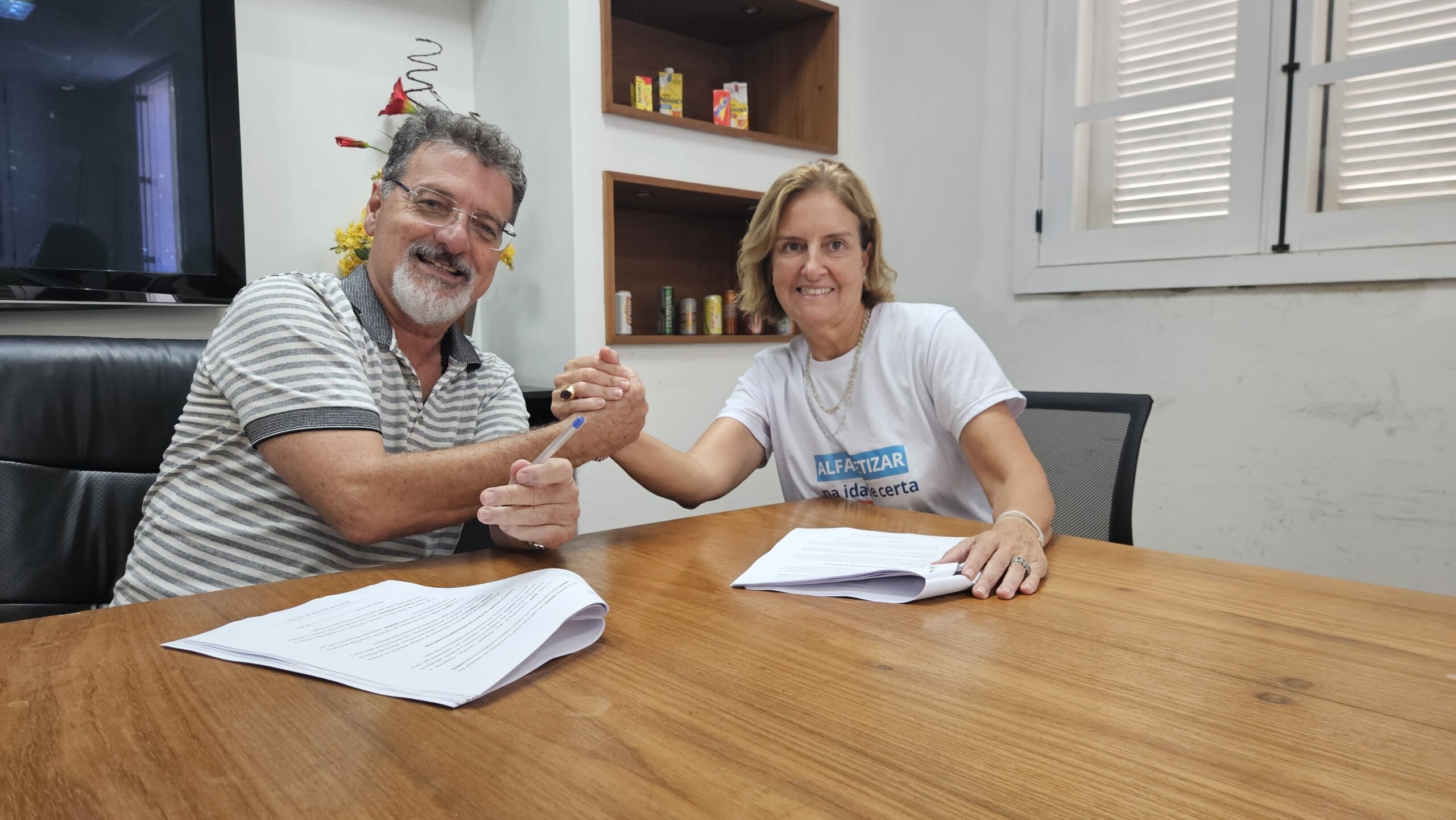 Três Rios renova parceria com o Instituto João e Maria para garantir alfabetização na idade certa