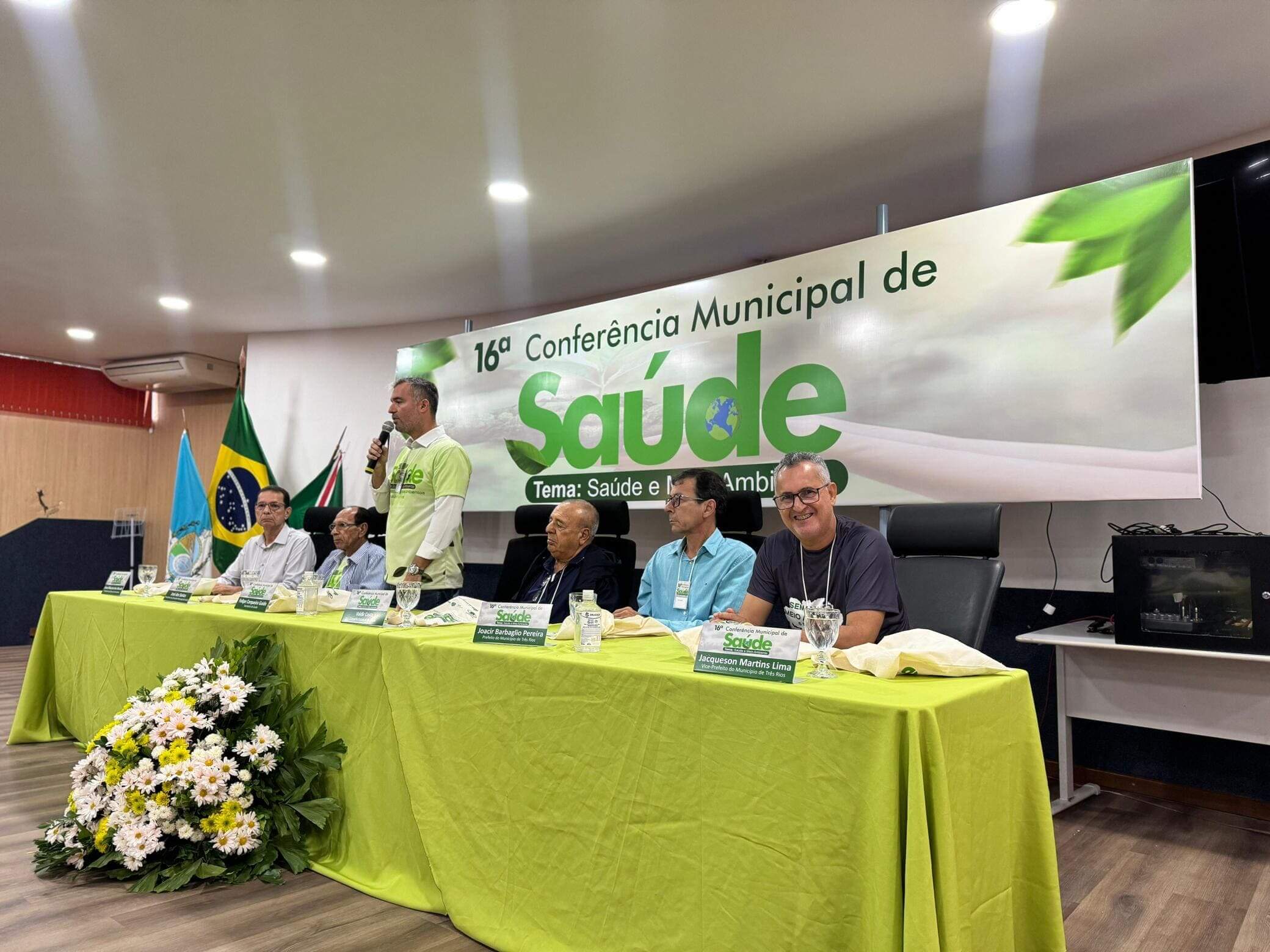Três Rios debate saúde e meio ambiente na 16ª Conferência Municipal de Saúde