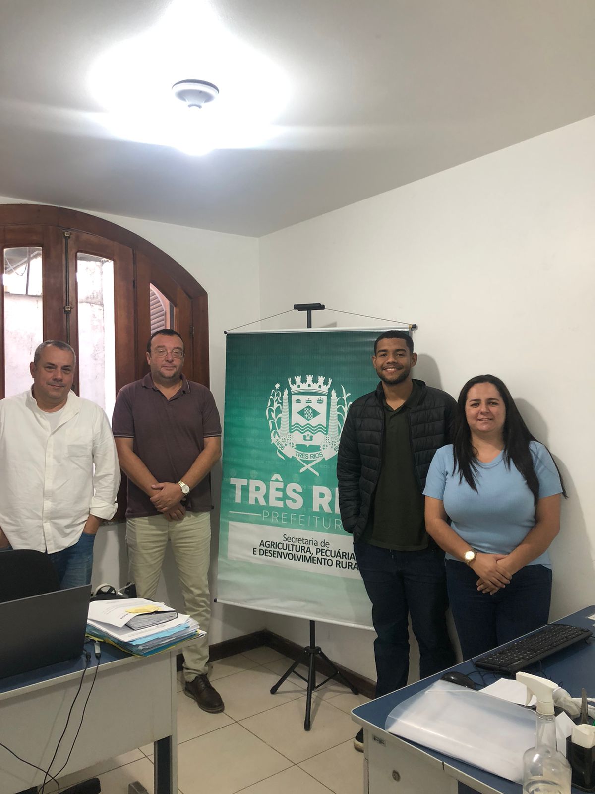 Reunião entre Secretaria de Agricultura e SENAR define novos cursos e projetos para Três Rios