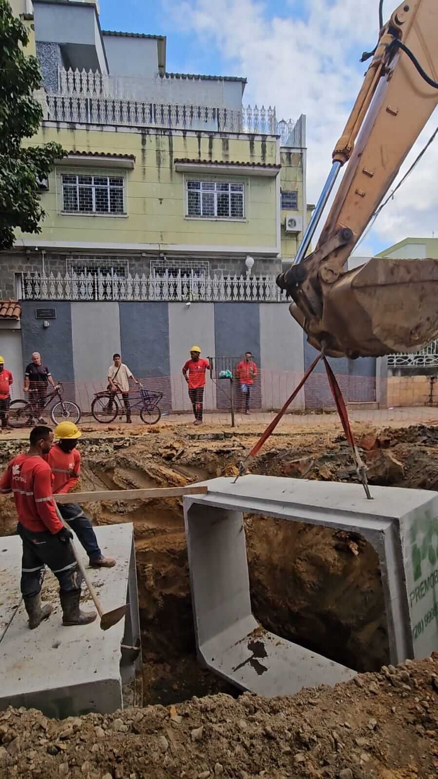 Galeria de Águas Pluviais do Centro: mais de 230 metros de aduelas já foram instalados na GAP 3