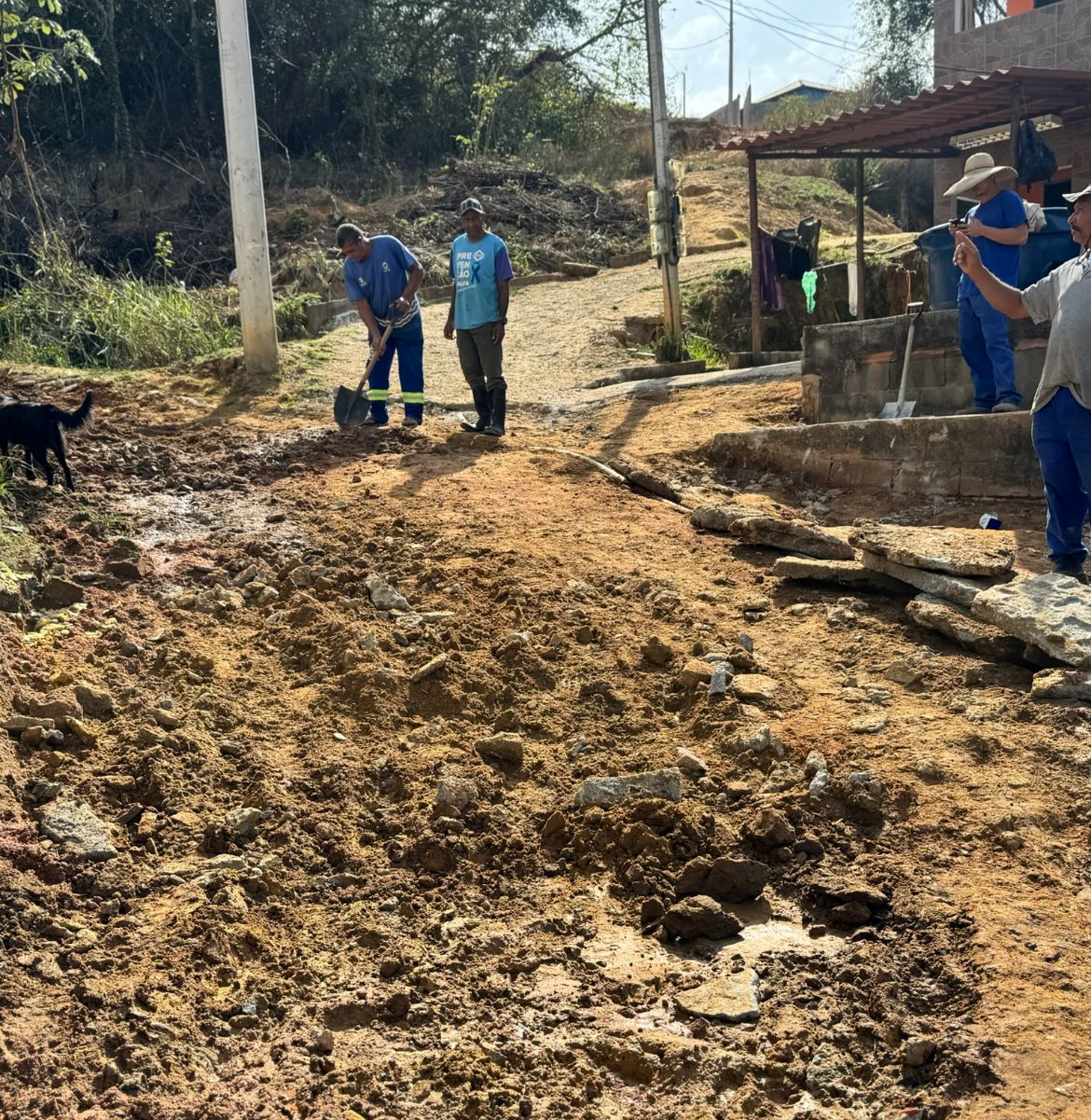 Prefeitura de Três Rios segue com obras de infraestrutura no bairro Boa Vista