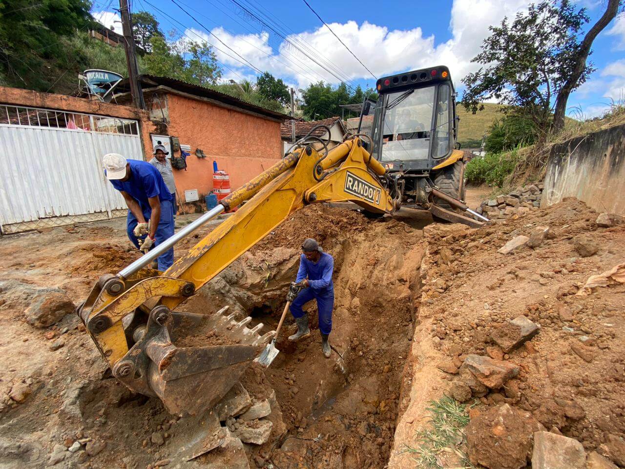 Prefeitura de Três Rios avança com obras de drenagem no Caixa D’Água e atende demanda histórica dos moradores