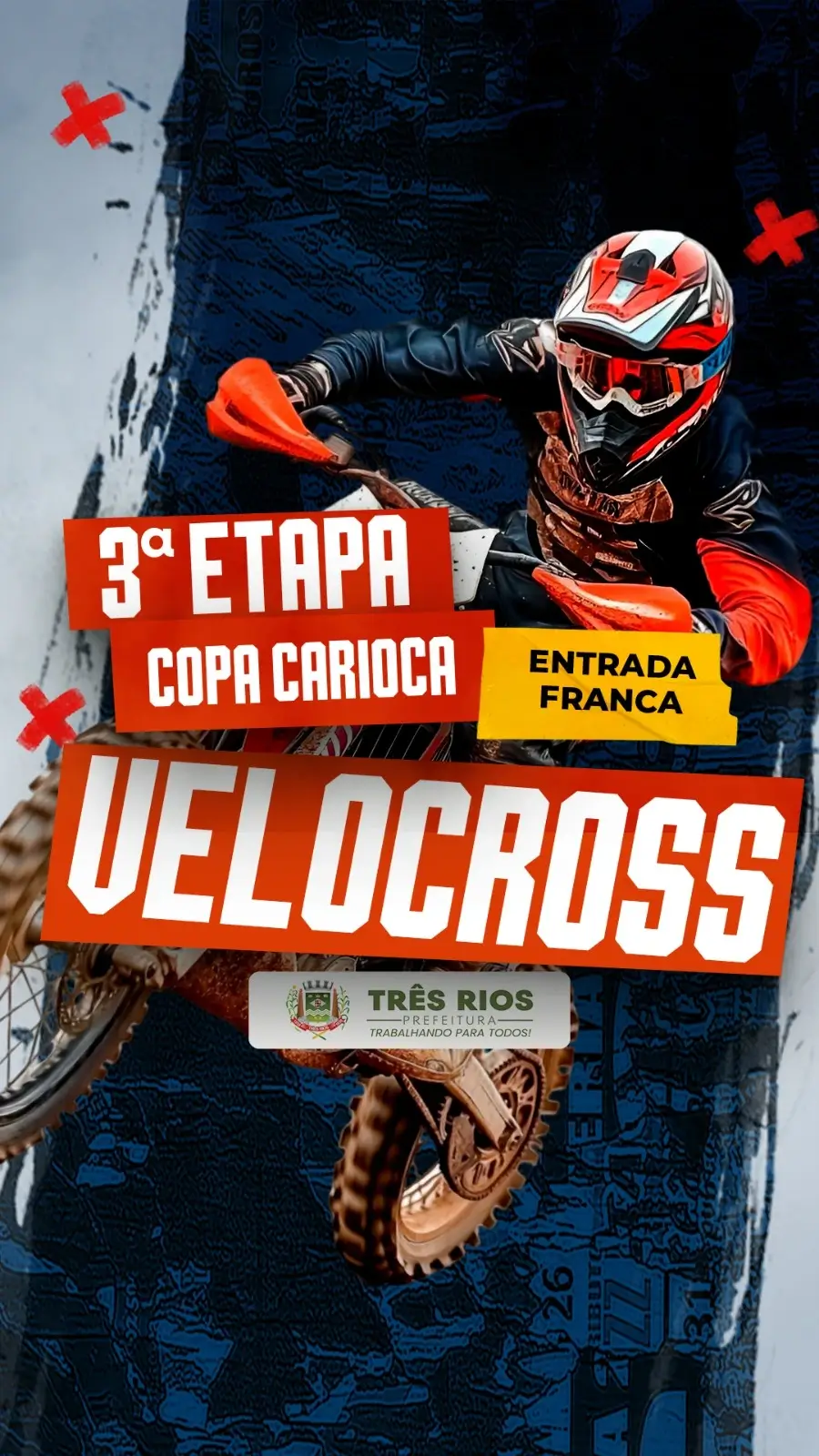 3ª etapa da Copa Carioca de Velocross acontece neste fim de semana em Três Rios