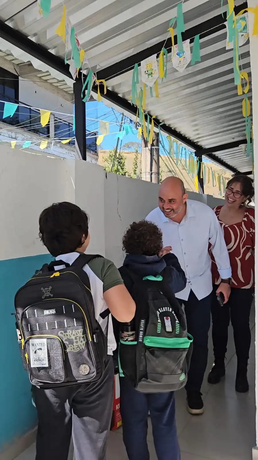 Prefeitura de Três Rios avança com etapa final da reforma e ampliação da Escola Municipal São João Batista, no Caixa D'água