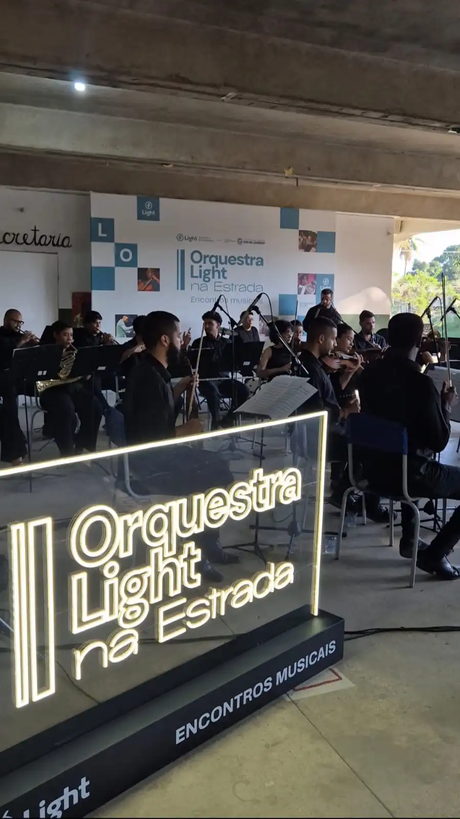 Orquestra Light Rocinha se apresenta em Três Rios nesta quinta-feira