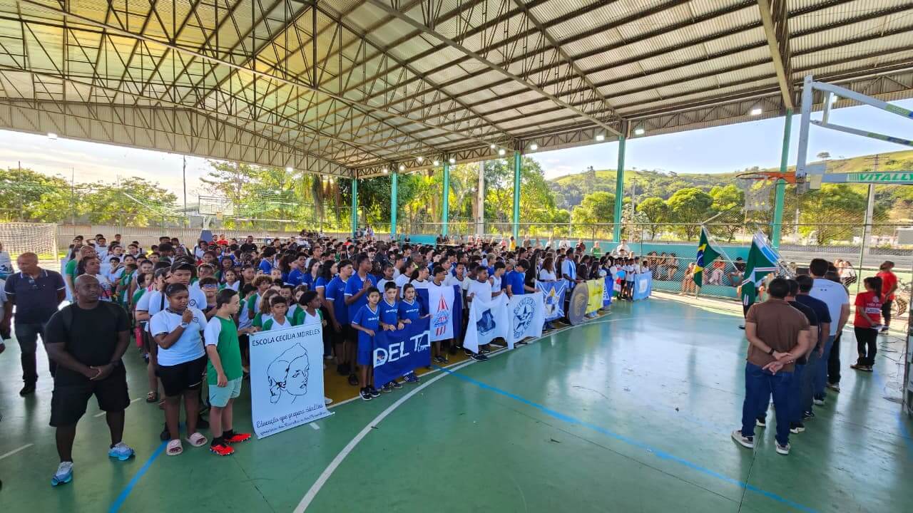 Prefeitura de Três Rios realiza abertura dos Jogos Estudantis Municipais 2026