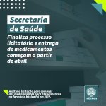 Secretaria de Saúde de Três Rios finaliza processo licitatório e entrega de medicamentos começa em abril